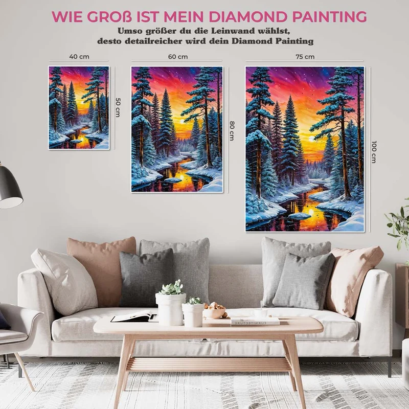 5D Diamond Painting – Abendstunden