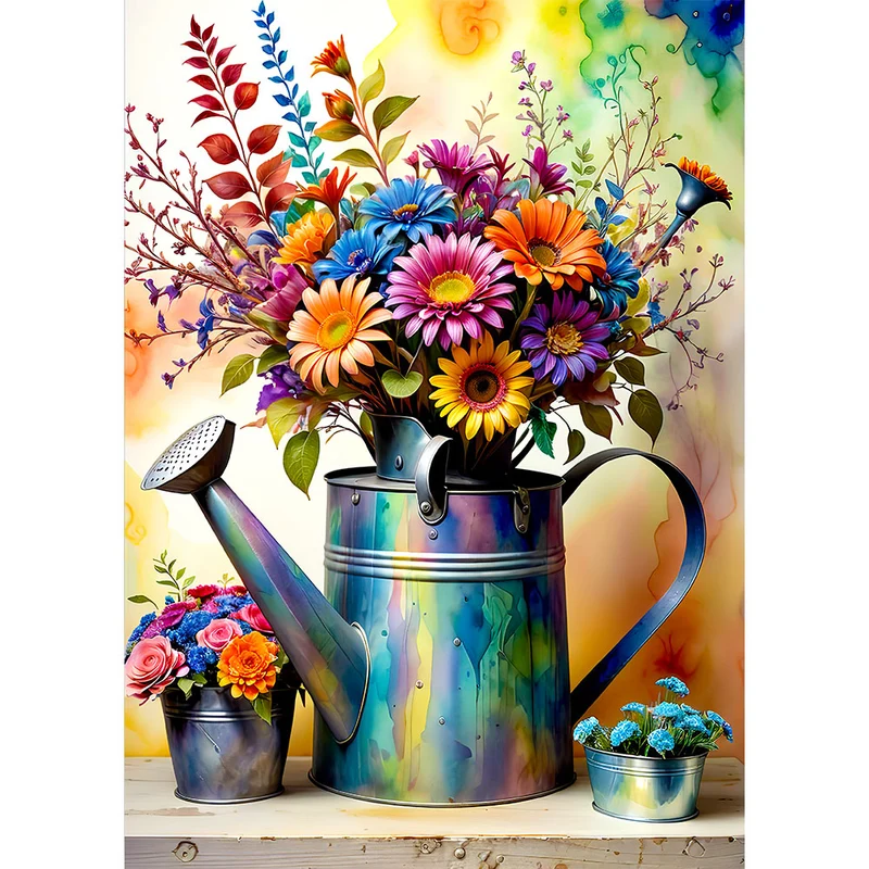 5D Diamond Painting – Blumenstrauß