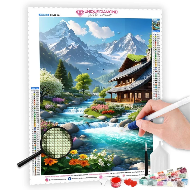 5D Diamond Painting – Fantastic Landscape