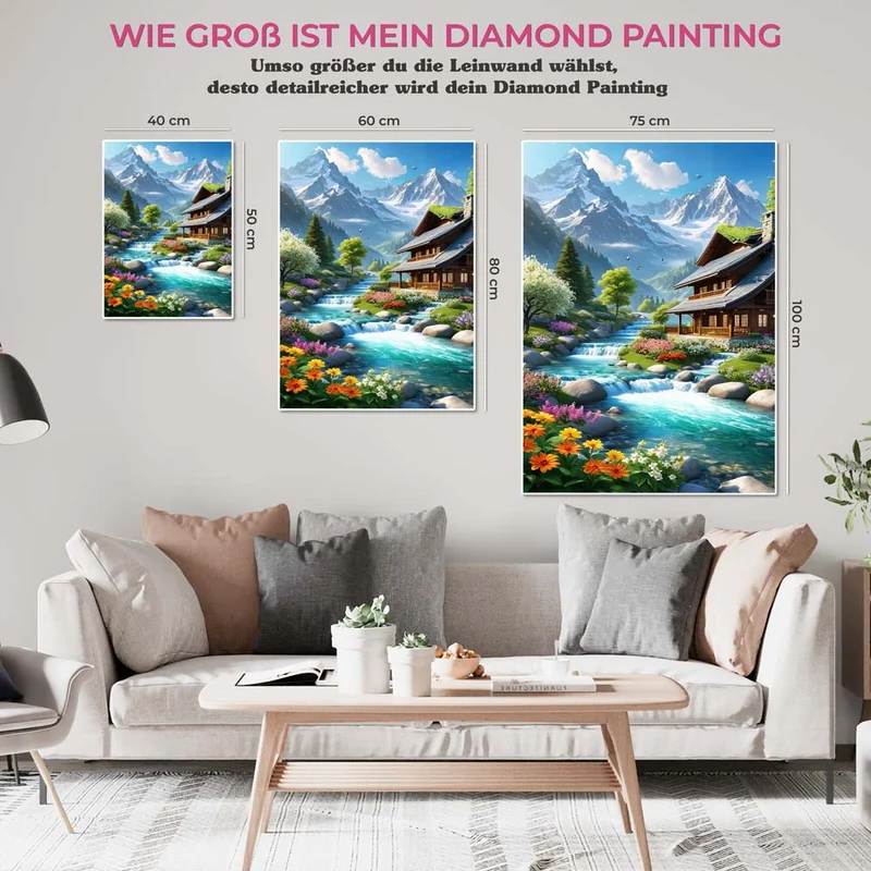 5D Diamond Painting – Fantastic Landscape