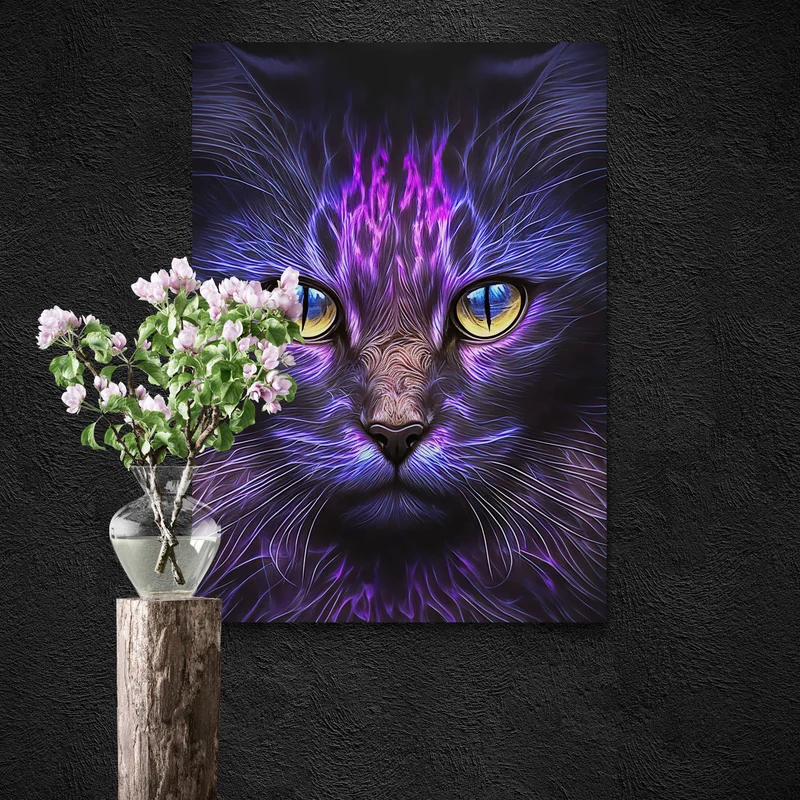 5D Diamond Painting – Magic Cat