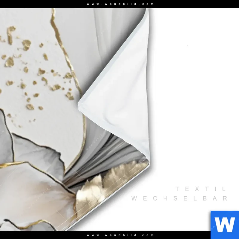Wechselmotiv | Fluid Art - Sukkulentenblüten | Schmal