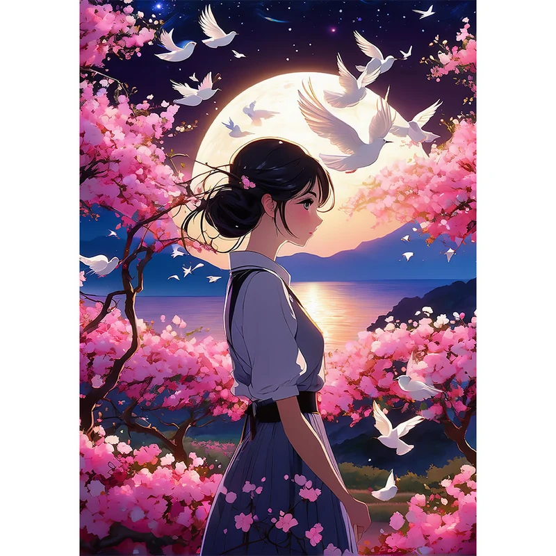 5D Diamond Painting – Abendstunden