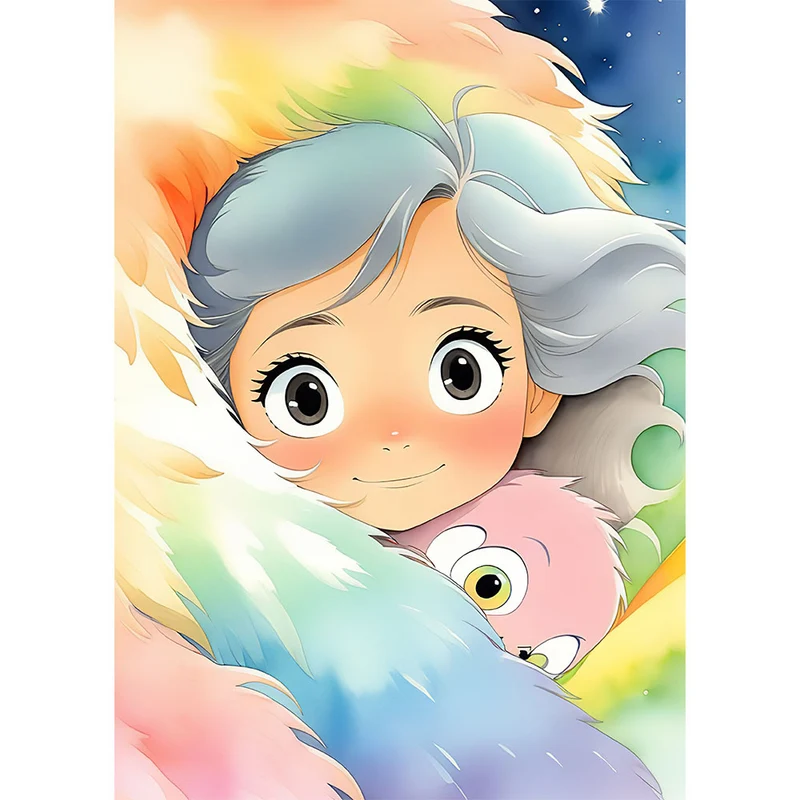 5D Diamond Painting – Flauschige Umarmung