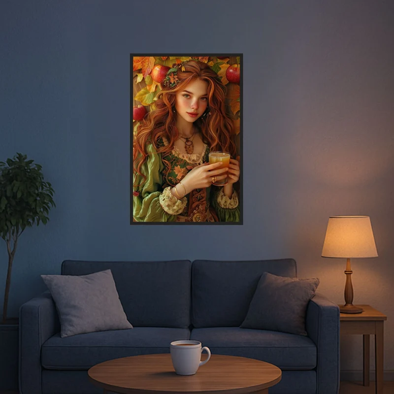 Diamond Painting Susen Pfifferling Special - Apfelmädchen Ruby