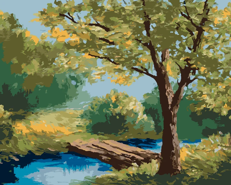 Diamond painting - SOMMERWALD