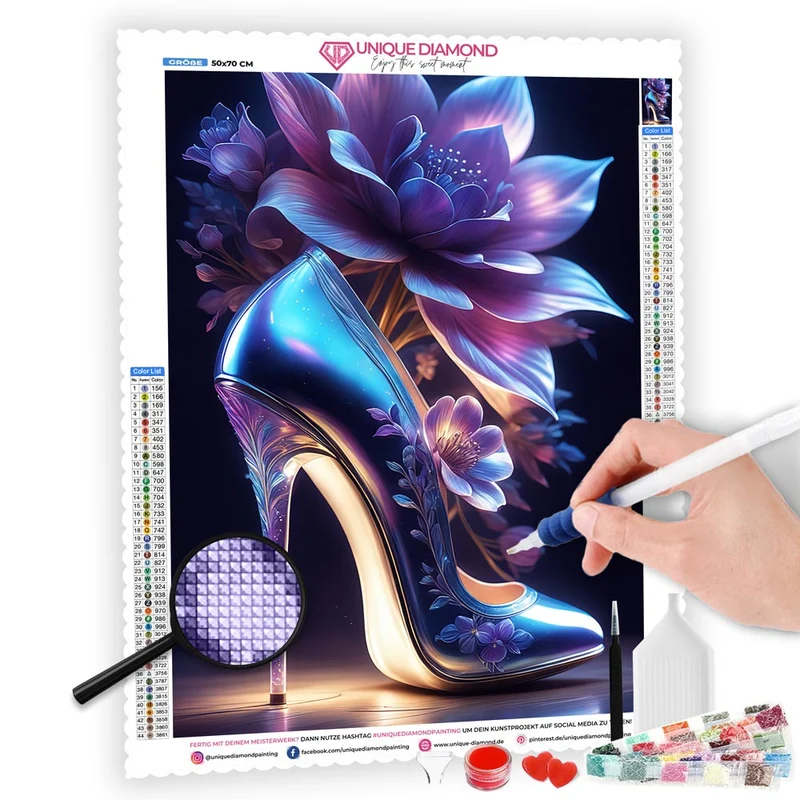 5D Diamond Painting – High Heels
