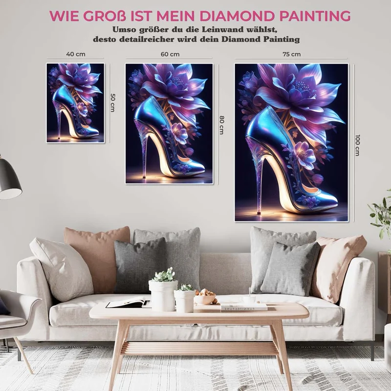 5D Diamond Painting – High Heels