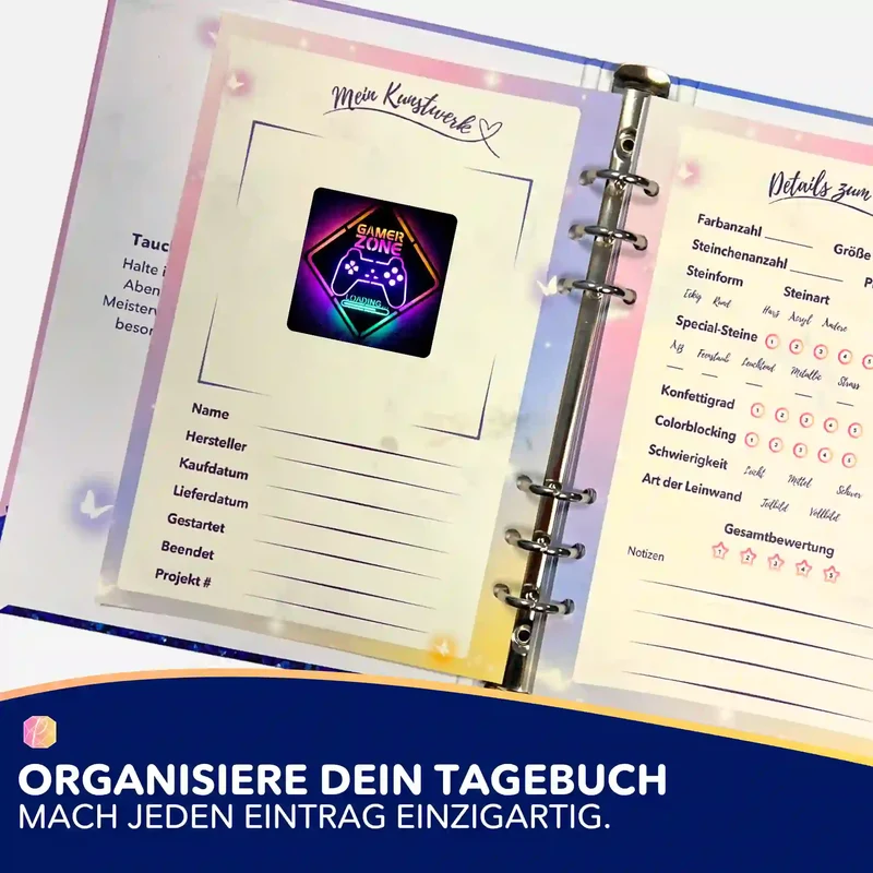 Aufkleber 5er-Set - Gamer Zone