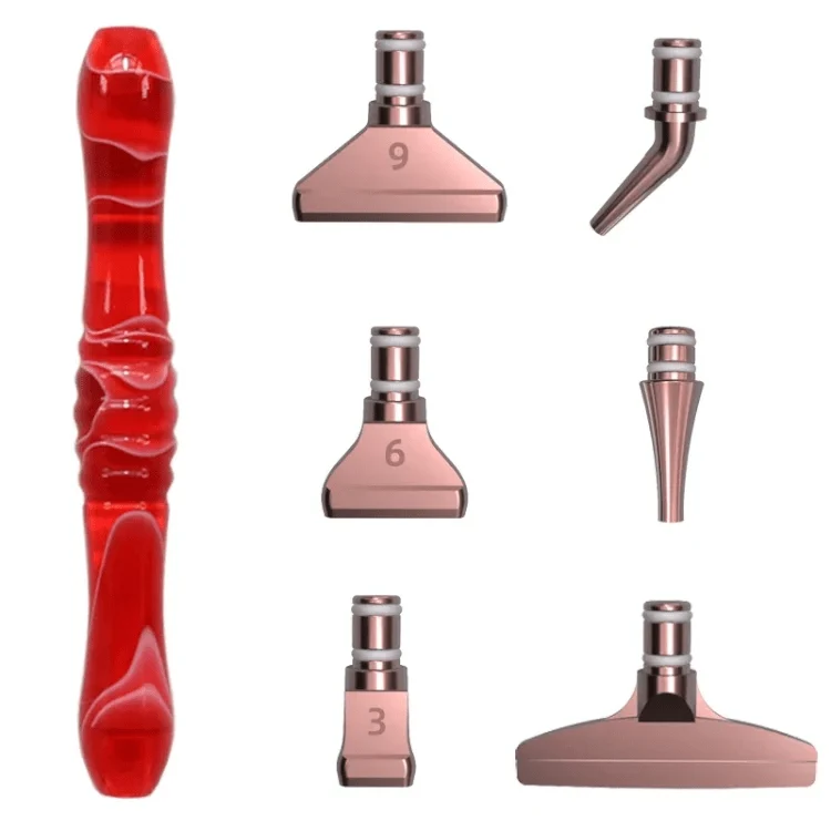 Ergonomischer Stift mit 6 Aufsätzen - Diamond Painting