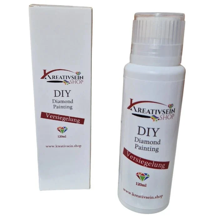 120ml Versiegelung für besseren Halt & Glanzeffekt - Diamond Painting