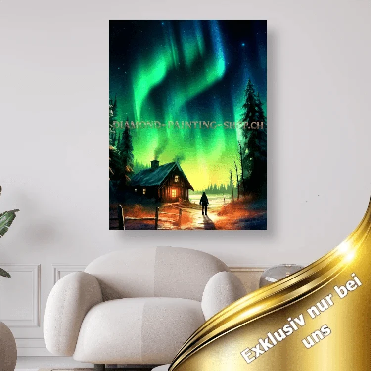 Polarlichter - 5D DIY Diamond Painting