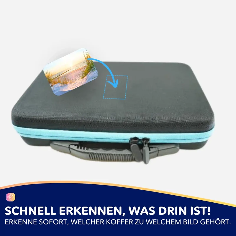 Aufkleber 5er-Set - Entspannung im Sonnenuntergang