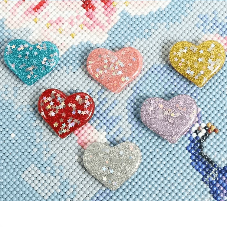 Cover Minder Herzen - Diamond Painting
