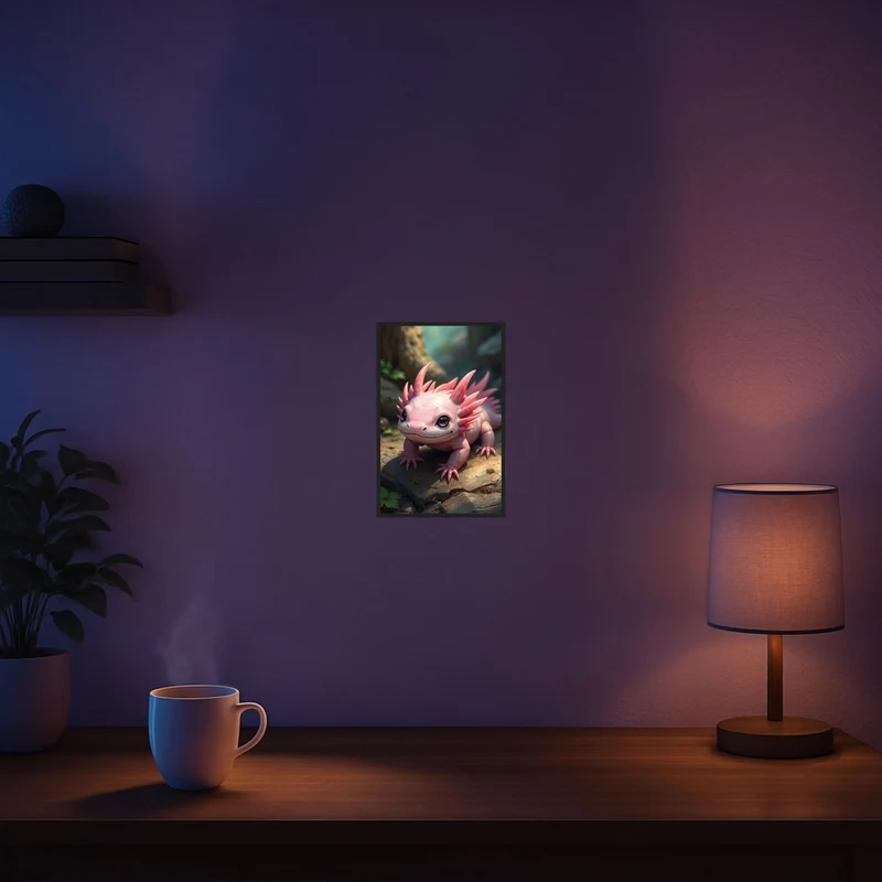 Diamond Painting Mini - Axoloti