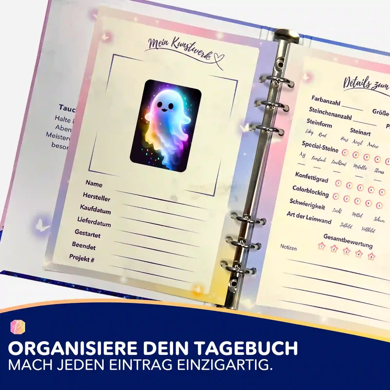 Aufkleber 5er-Set - Kleines Gespenst