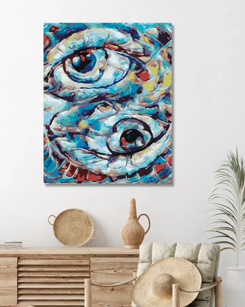 Diamond painting - MENSCHLICHE VERBINDUNG