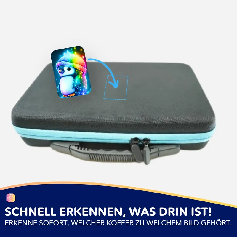 Aufkleber 5er-Set - Kleiner Pinguin