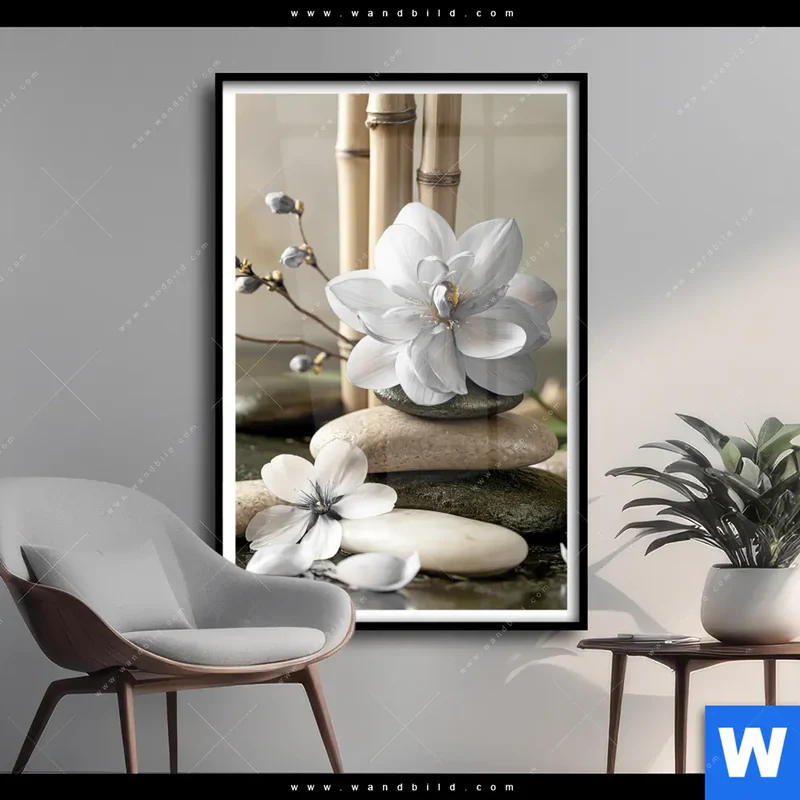Poster | Blüten der Stille | Hochformat