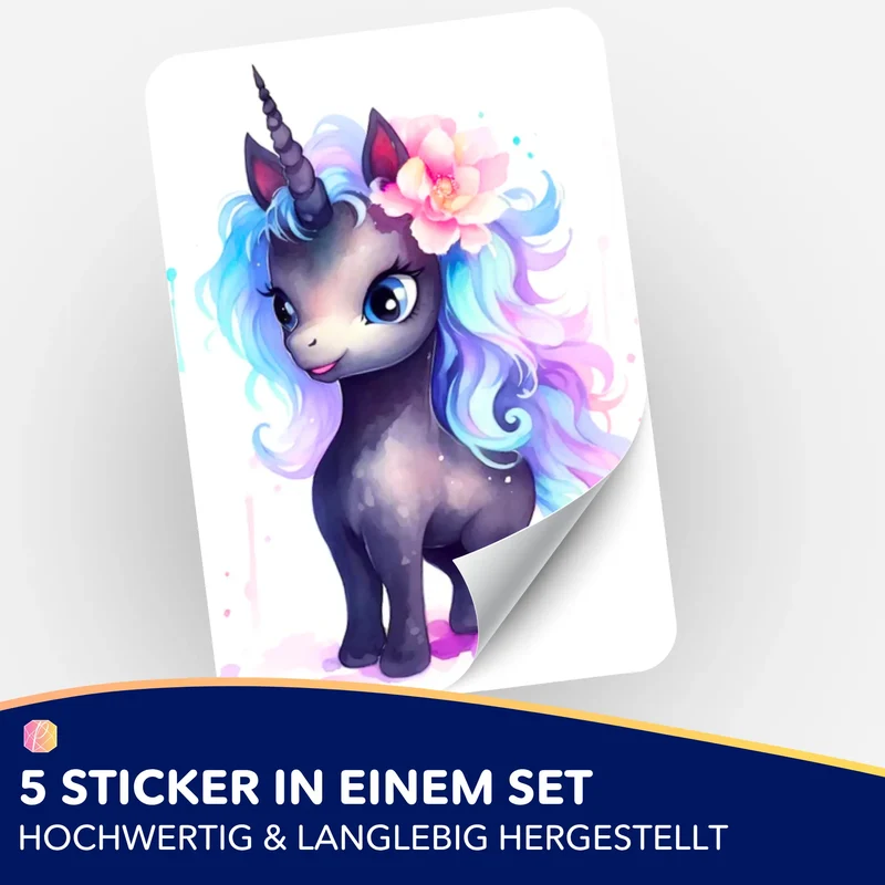 Aufkleber 5er-Set - Serafina