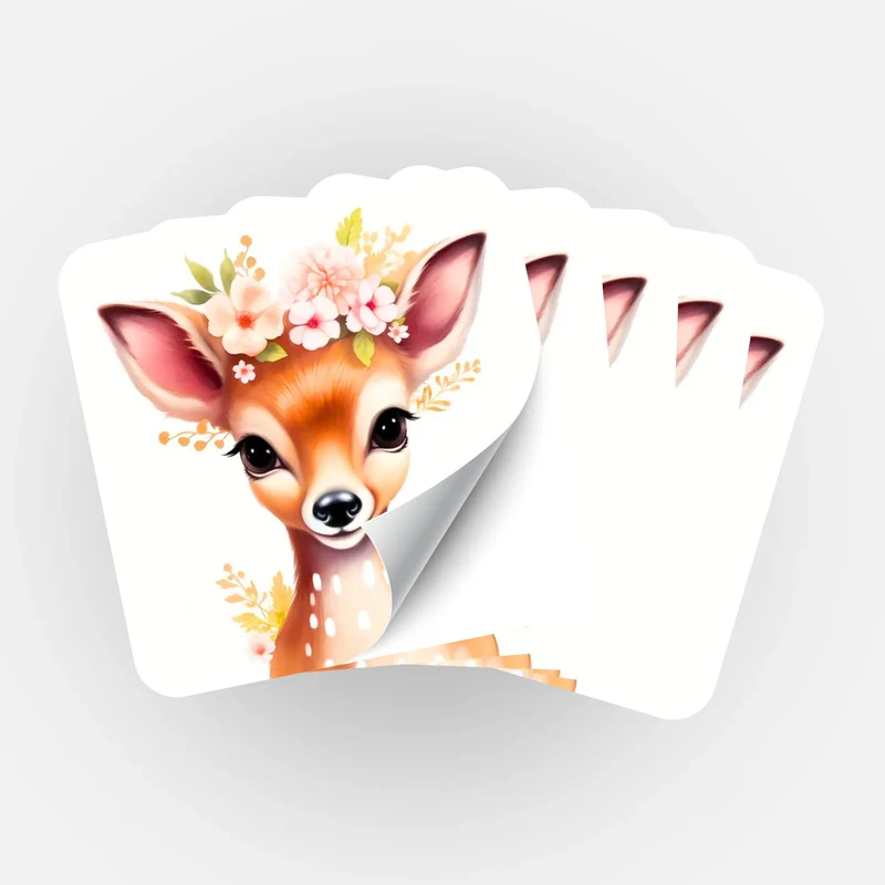 Aufkleber 5er-Set - Bambi Babsy