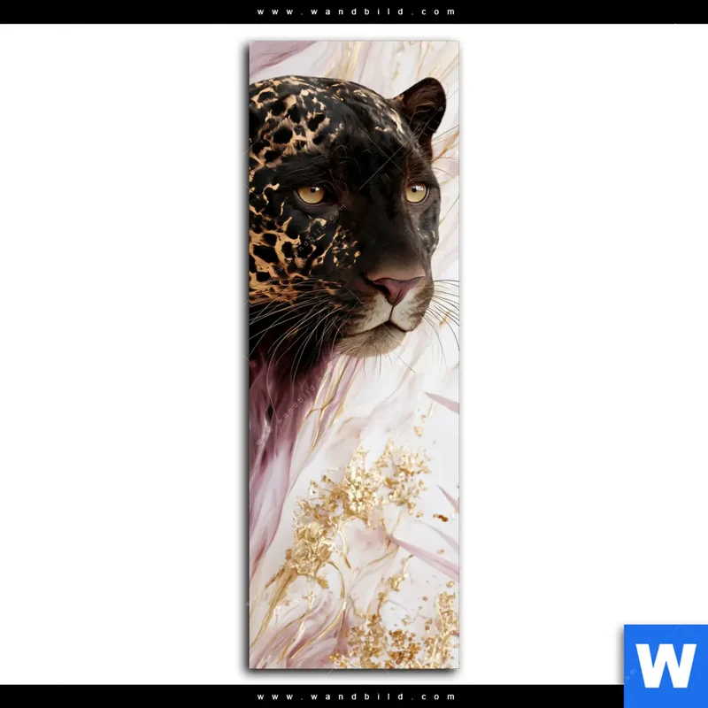 Leinwandbild | Panther Glow | Schmal