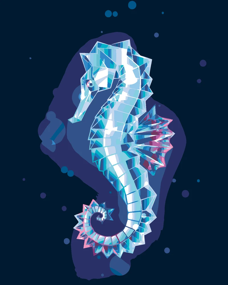 Diamond painting - EISSEEHORSE
