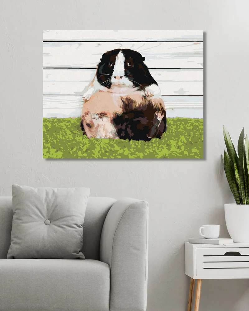 Diamond painting - EINE FAULE MOUSE