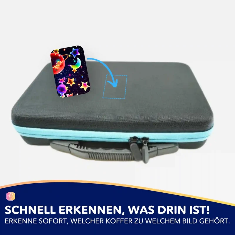 Aufkleber 5er-Set - Buntes Universum
