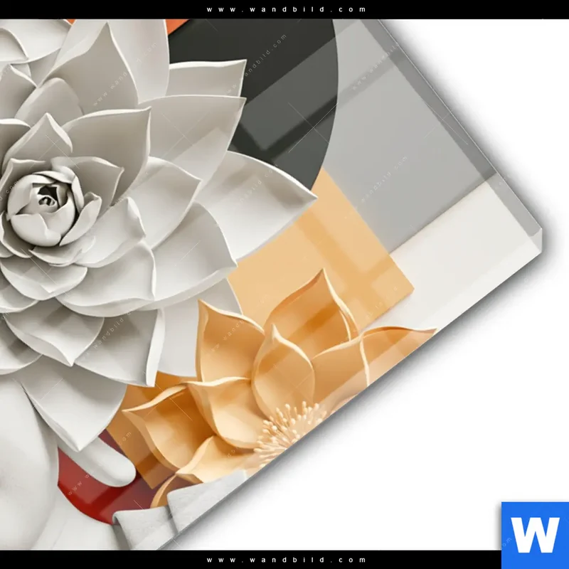 Acrylglasbild | Buddha - Zen & Lotus | Querformat