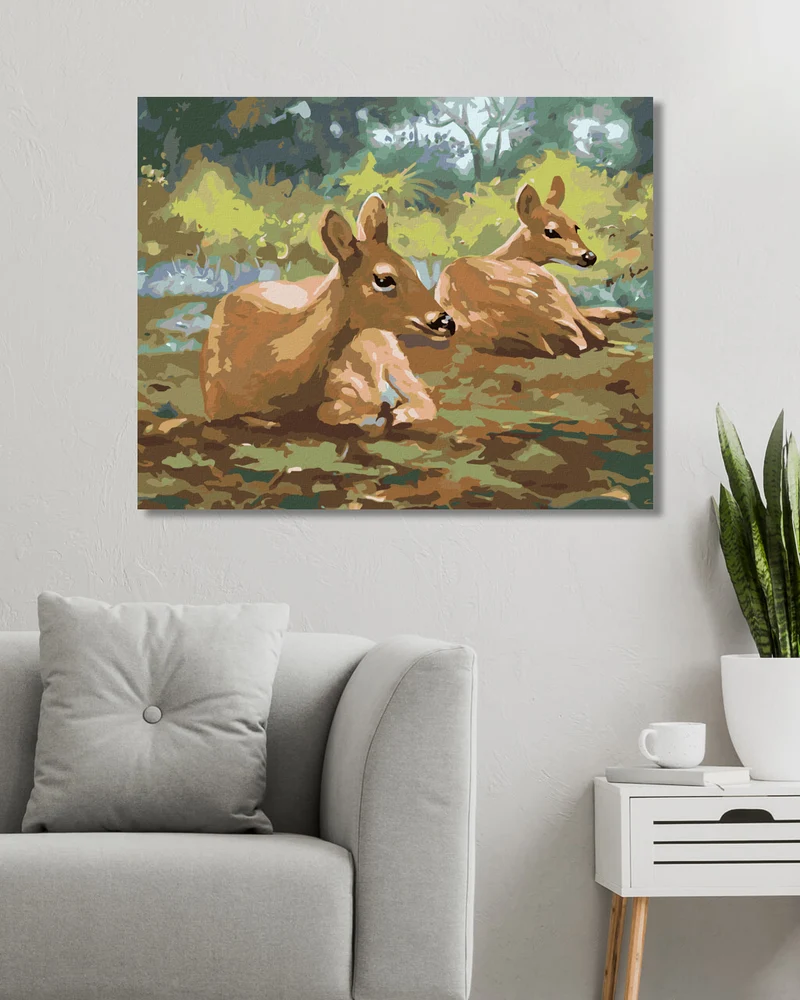 Diamond painting - LIEGENDE RICKEN (D. RUSTY RUST)