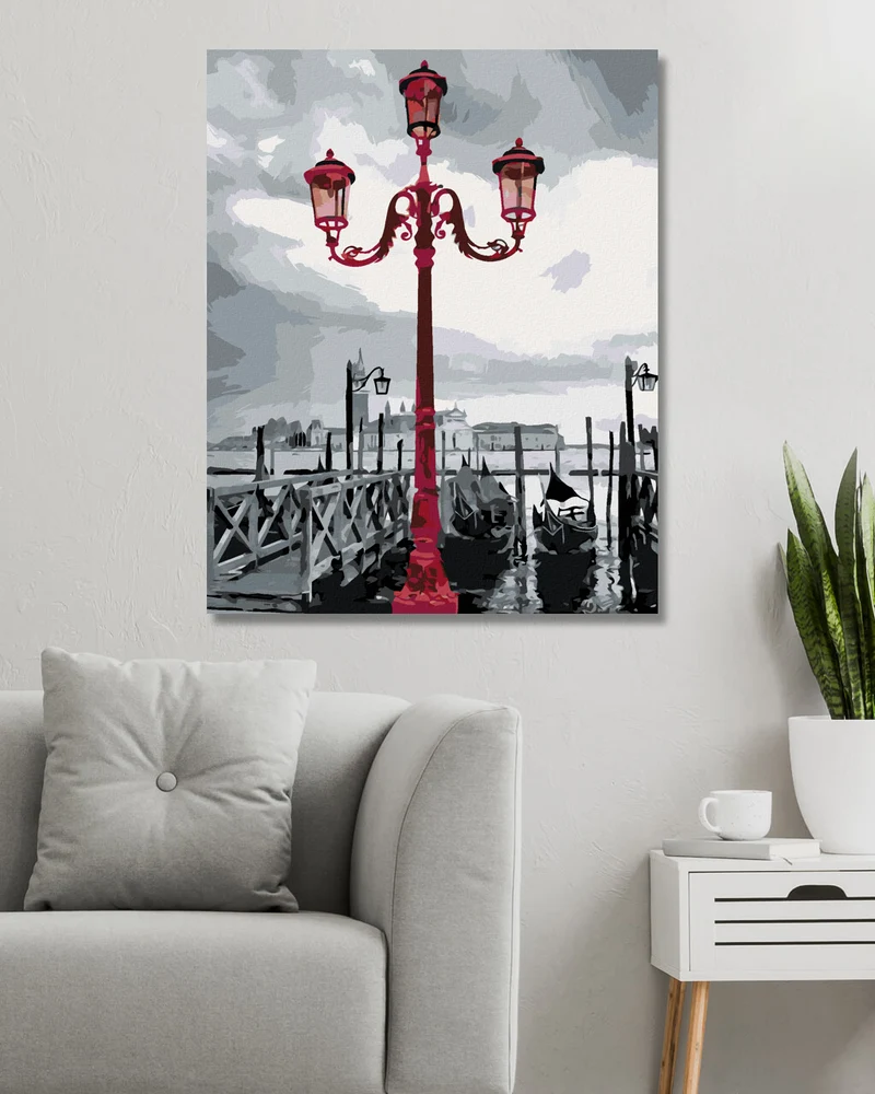 Diamond painting - LAMPE IN VENEDIG