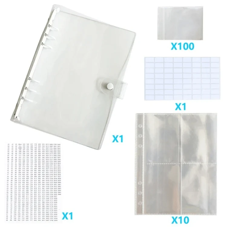 Aufbewahrungsmappe A5 mit Set - Diamond Painting