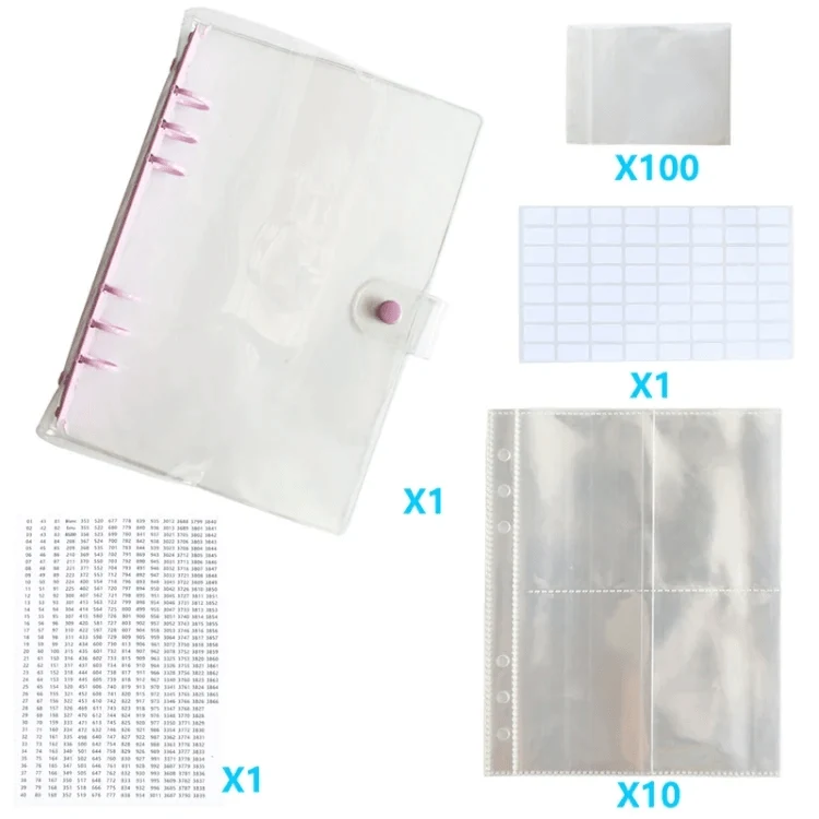 Aufbewahrungsmappe A5 mit Set - Diamond Painting