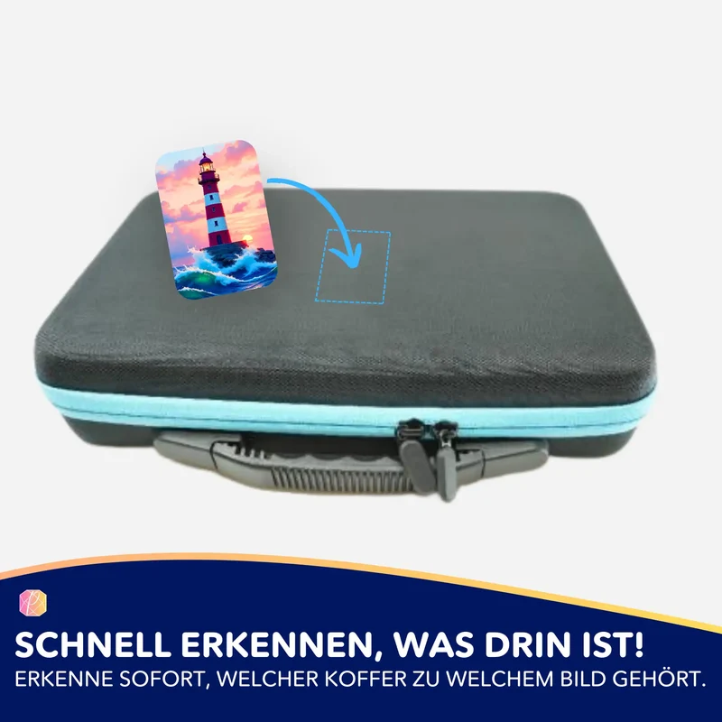Aufkleber 5er-Set - Leuchtturm der Hoffnung
