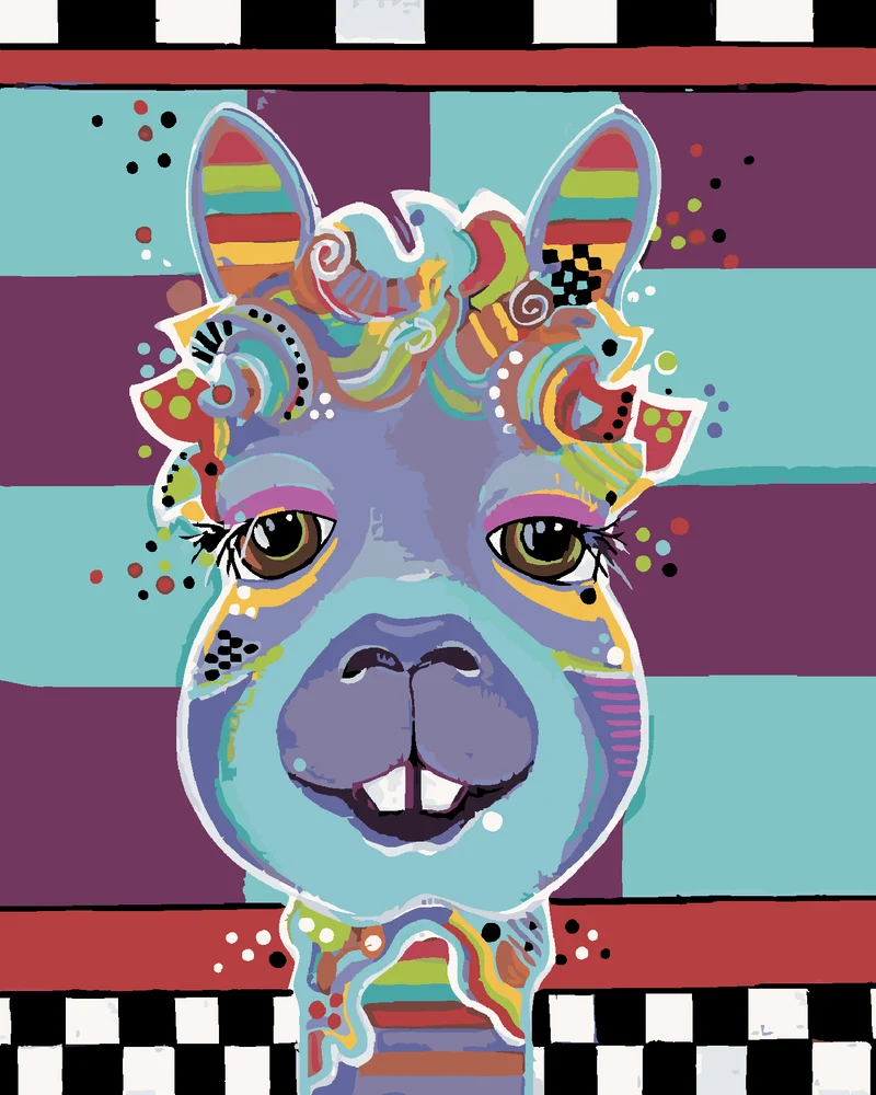 Diamond painting - LAMA (JONNA JAMES)
