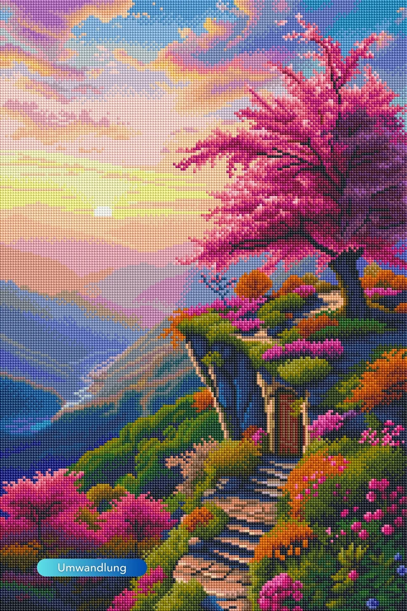 Diamond Painting - Morgendämmerung