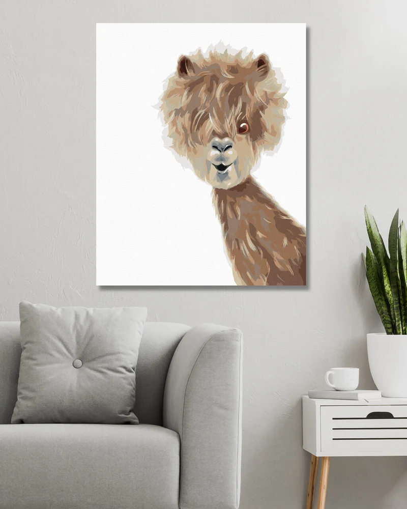 Diamond painting - LAMA