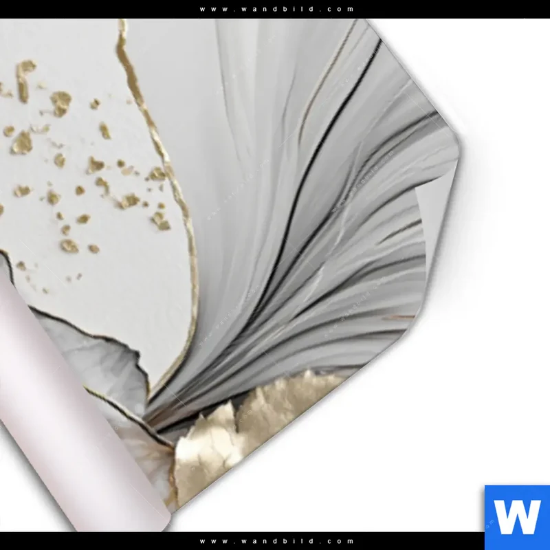 Poster | Fluid Art - Sukkulentenblüten | Schmal