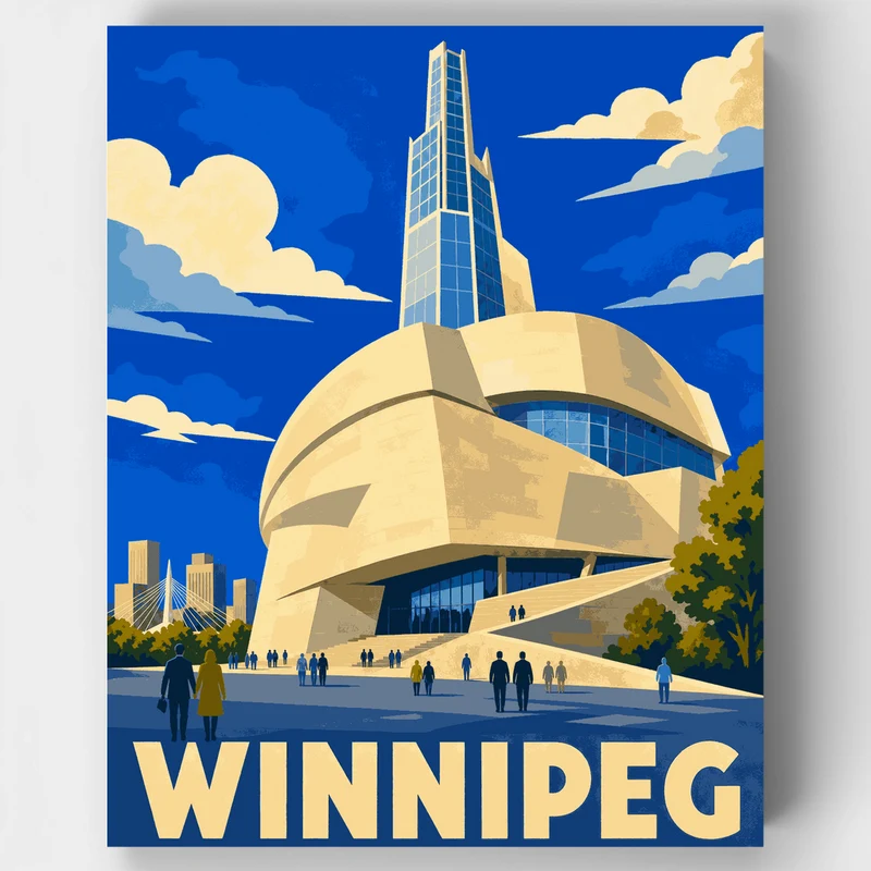Tower of Hope Winnipeg - Paint by Numbers Kit