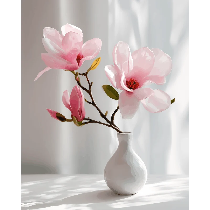Rosa Magnolien