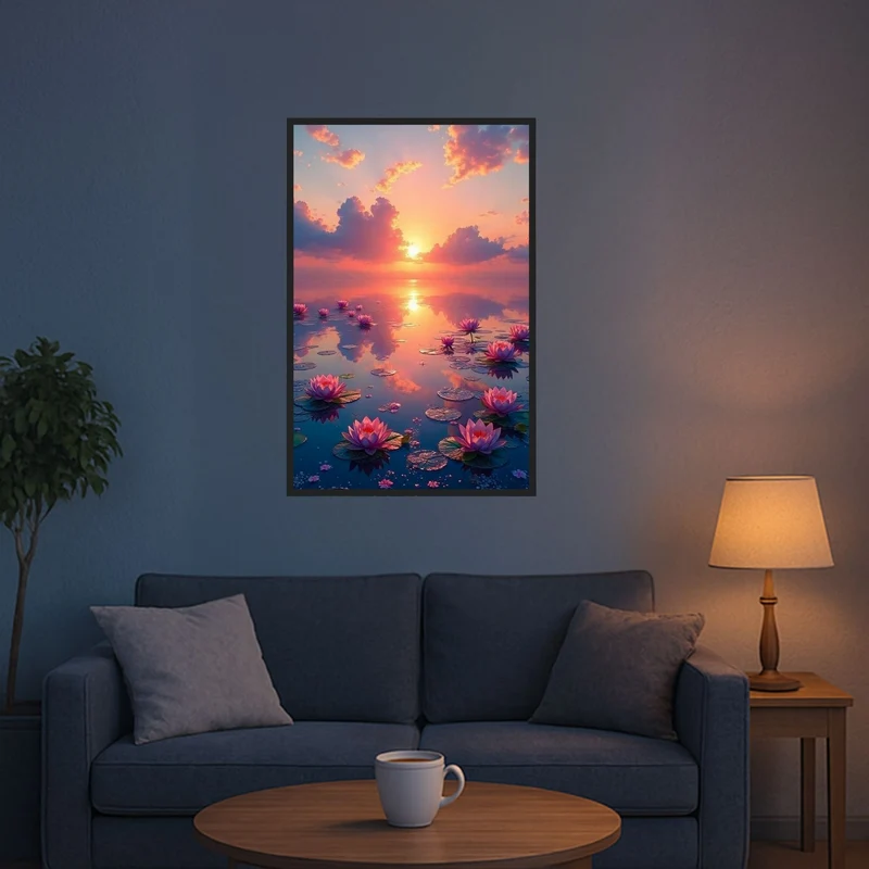 Diamond Painting - Abenddämmerung