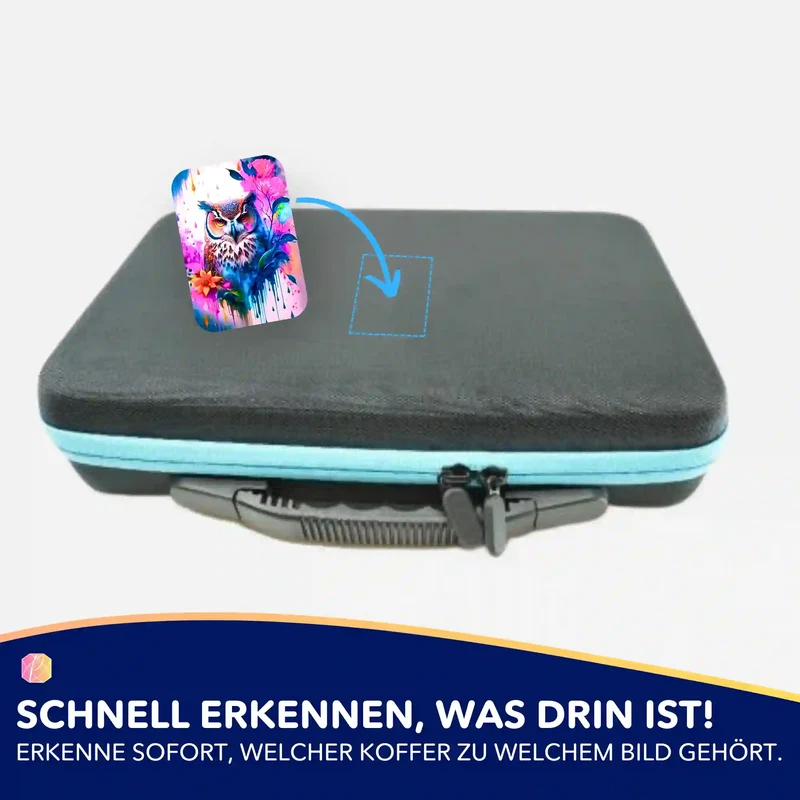 Aufkleber 5er-Set - Eulenkunst