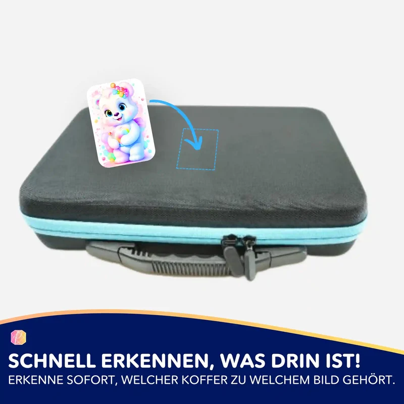 Aufkleber 5er-Set - Herzensbärchen