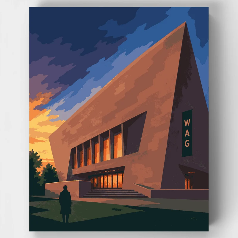 Winnipeg Gallery Dusk - Paint by Numbers Kit