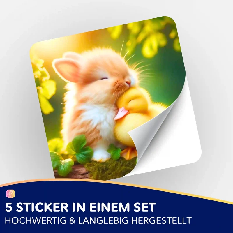 Aufkleber 5er-Set - Friendship