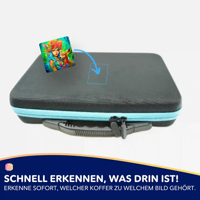 Aufkleber 5er-Set - Waldmädchen