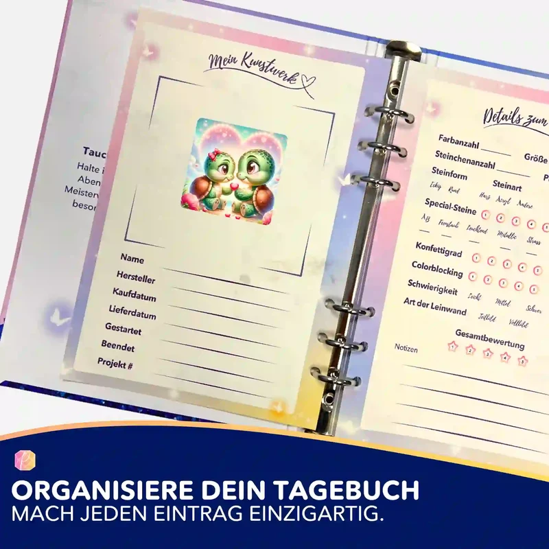 Aufkleber 5er-Set - Paul und Paulinchen in Love