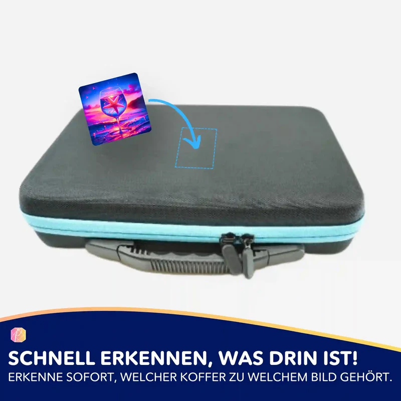 Aufkleber 5er-Set - Seesternzauber