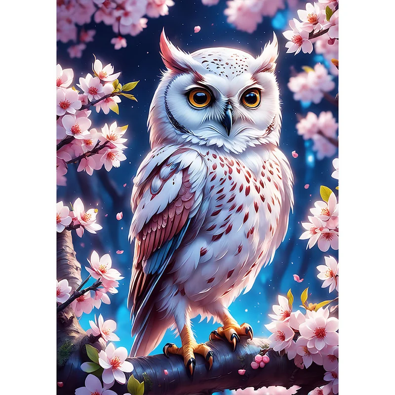 5D Diamond Painting – Eule